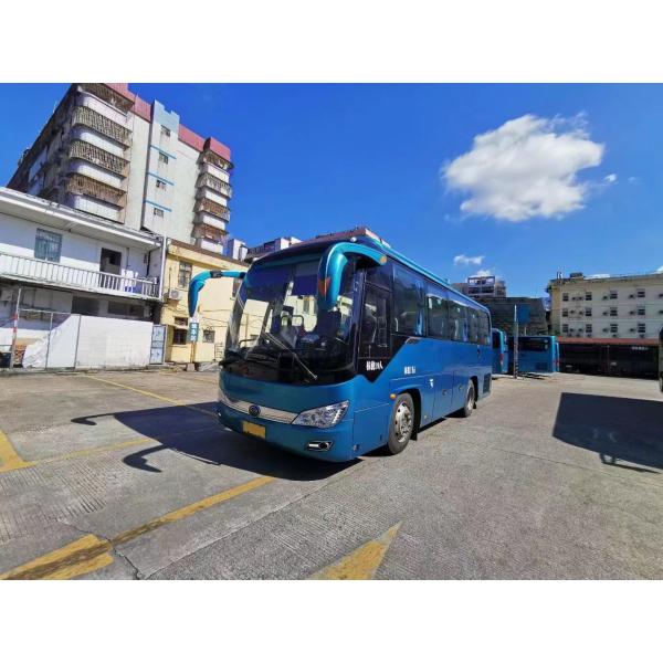 August 2019 Second Hand Luxury Bus 19 Seats ISO Certified