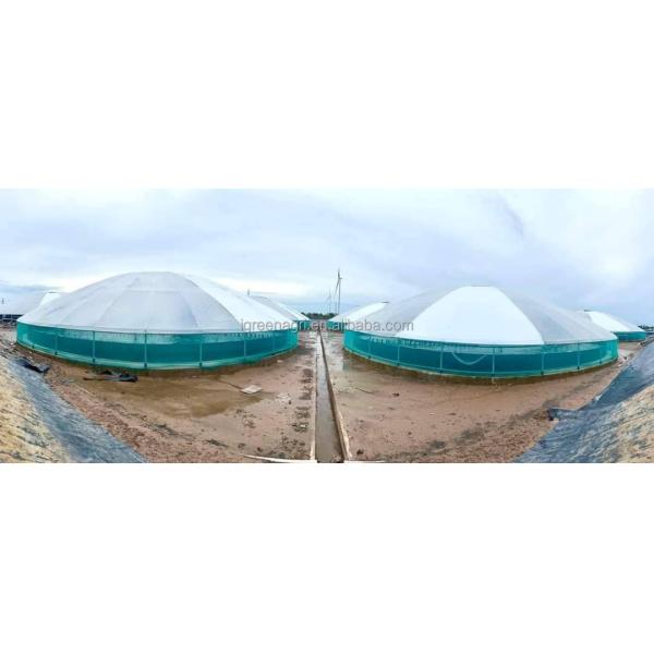 Sturdy PVC Tarpaulin Fish Tank 30 Meters For Large Aquaculture Operations