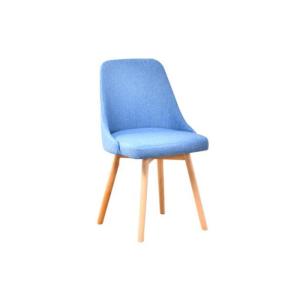Quality Ergonomic Wood And Upholstered Dining Chairs For Living Room for sale