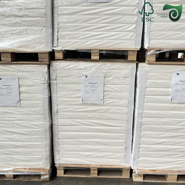 FSC 35gsm 45gsm Silicone Coated White Baking Paper Food Safe Greaseproof