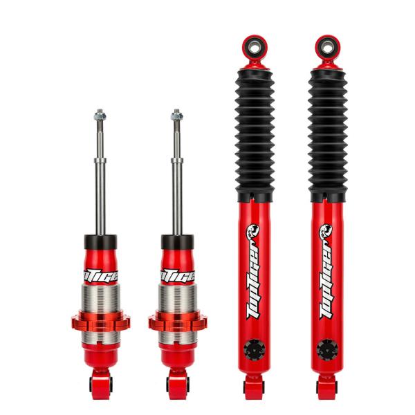 Off Road Adjustable Rear Shock Absorbers Twin Tube 4x4 For Nissan Navara D40 NP300