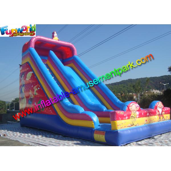 0.55mm PVC Tarpaulin Commercial Inflatable Slide Waterproof