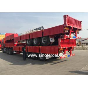 High Side Wall Semi Trailer With 2/3/4 Axles And Spare Tire Carrier