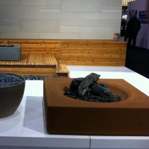 3mm Thick Weathering Steel Square Metal Fire Pit Firewood Burning