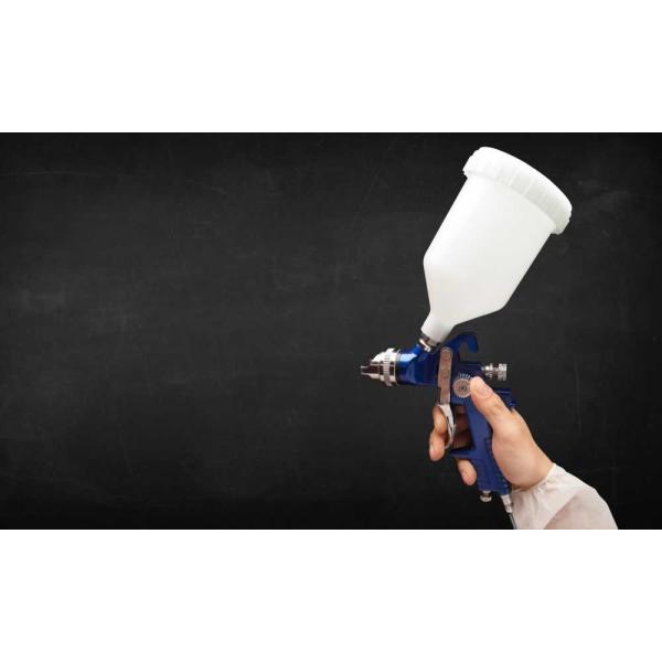 Spray Gun with 1.5 mm Tip for Base Coats Metallic Paint Whole Car Spraying Professional LEMATEC Air Tools Paint Gun