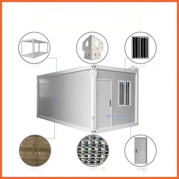 Luxury Detachable Prefab Fat Pack Container House For Modern Villa