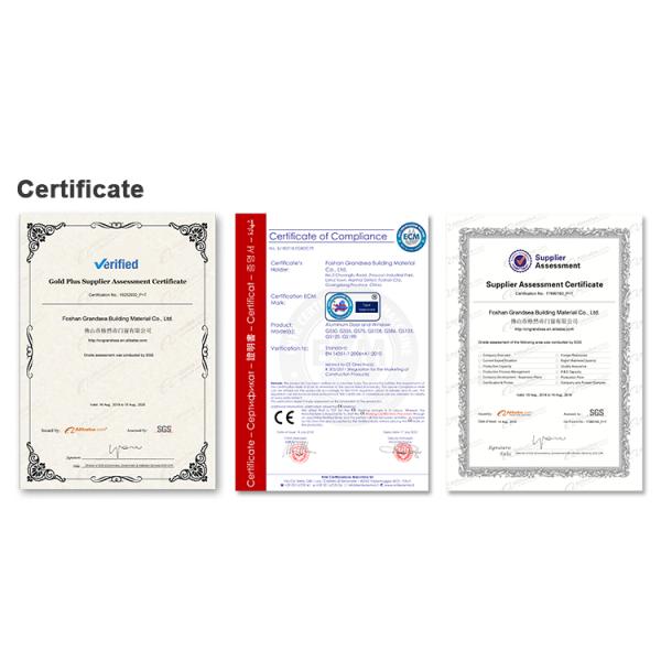 Narrow Frame Aluminium Alloy Tempered Glass Sliding Door Grandsea Factory Outlet Balcony Door