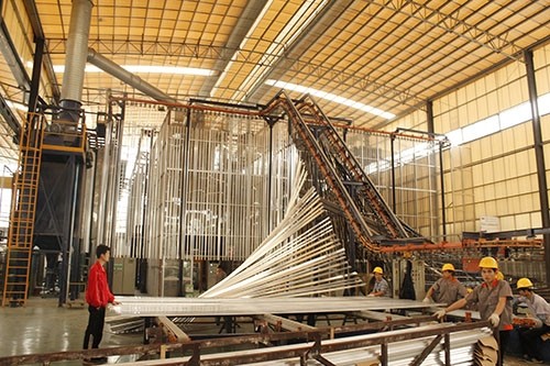 6063 Aluminium Kitchen Profile For Door & Window Corrosion Resistance