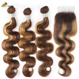China Piano 4/27 Hair Extensions Colored Ombre Human Hair Body Wave on sale