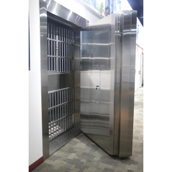 Width 2000mm 60minutes Anti Burglary Basement Vault Door For Bank