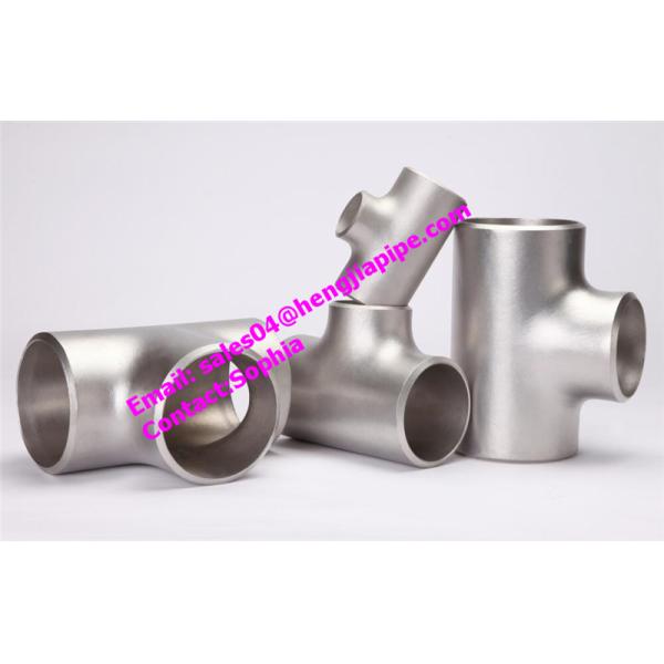 DIN2615 Stainless steel 1.4301 reducing tee/ pipe tee
