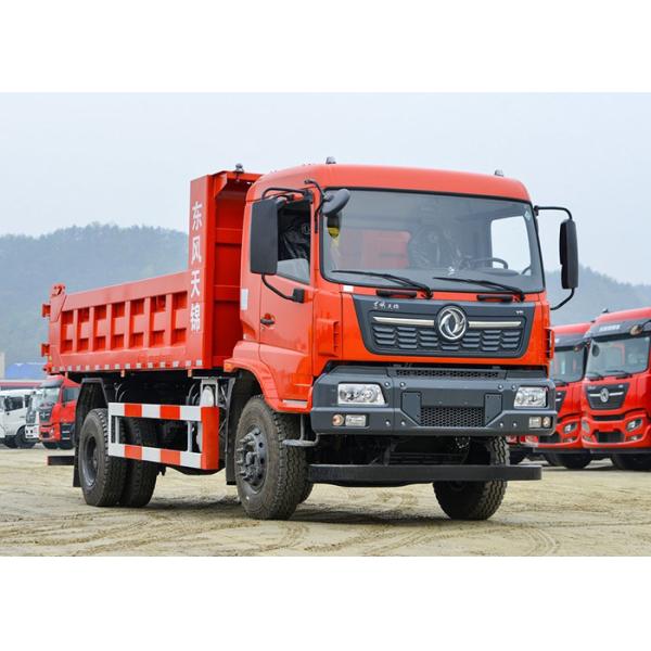 300-400L Fuel Tank Capacity Dongfeng 8x4 12 Wheels Dump Truck for Mining and Engineering