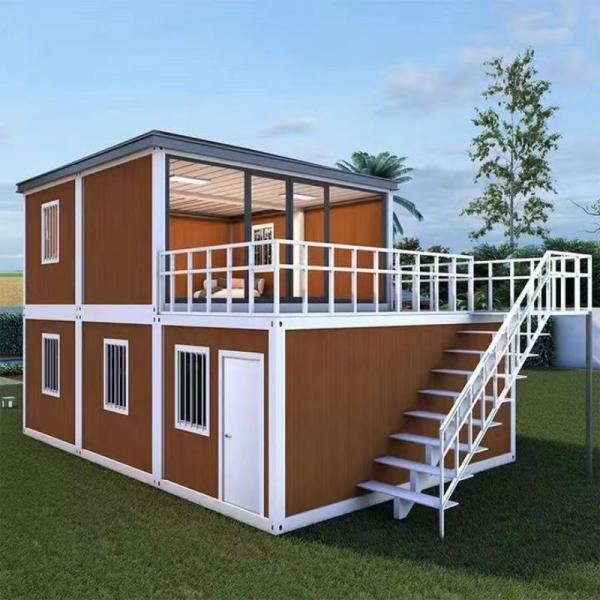 Customizable Assemble Steel Structure Prefab Container House with Bathroom and Kitchen