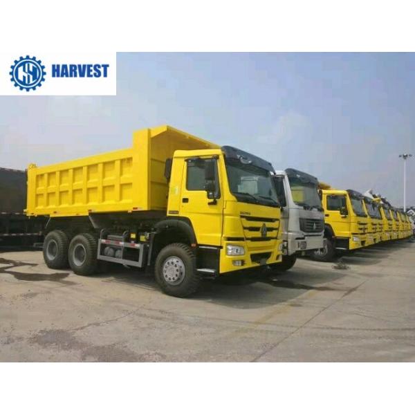 Max Speed 75km/H 20cbm Bucket SINOTRUK HOWO Manual Heavy Dump Truck