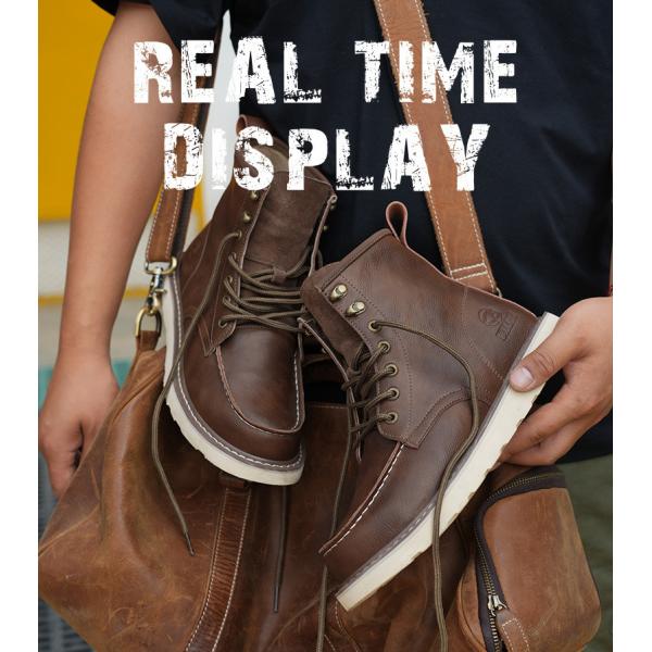 Kevlar Midsole Rubber Work Shoes In Brown Cowhide For Superior Safety Features