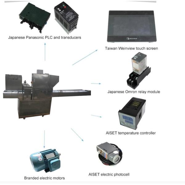 PLC control 100kg/hr Protein Bar Extruder Machine Production Line