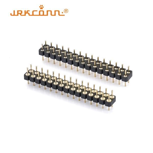 Pin Header 2.54 Pitch Gold Plating Pin Header Socket Female Right Angle Header