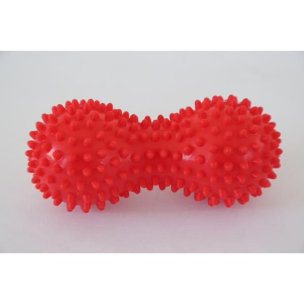15cm PVC Peanut Shaped Massage Ball Fasciitis Pain Relief Spiky Peanut Ball