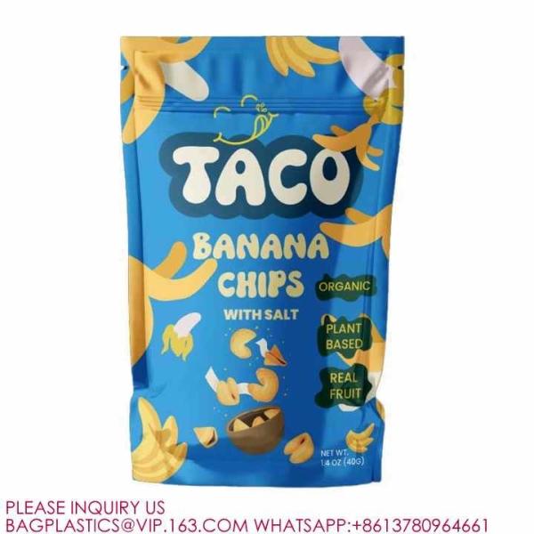 Mylar Packaging Bags For Small Business Sample Bag Smell Proof Resealable Zipper Pouch