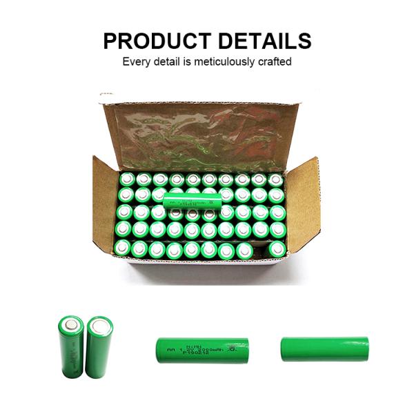1.2v 2000mah Aa Nickel Rechargeable Battery NiMH Lithium Battery