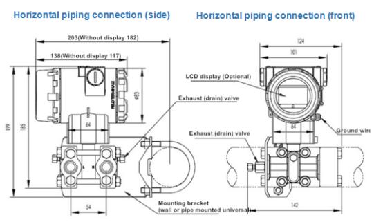 Hot sale OEM Standard 3051 Pressure Transmitters, Rosemount 3051DP