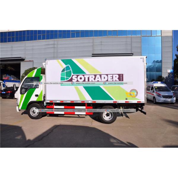 Japan Brand Isuzu 5tons Thermo King Refrigerator Refrigerated Van Truck for Food Transport