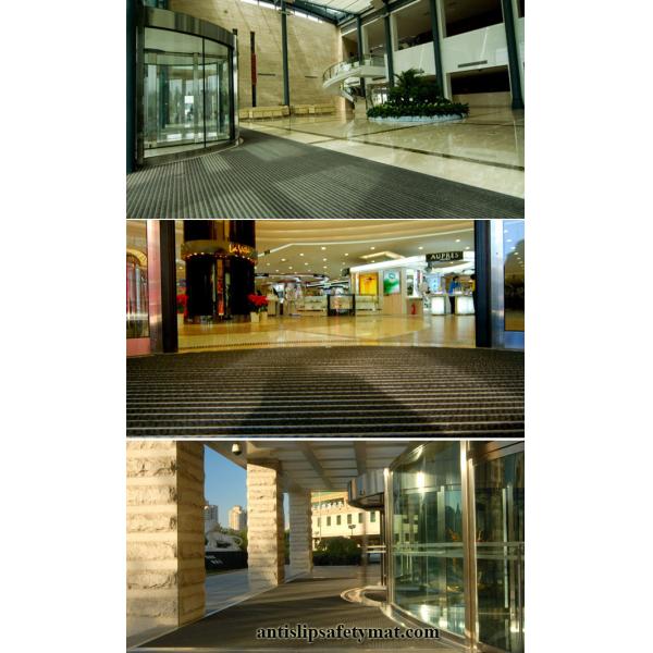 20 mm Depth Commercial Aluminium Entrance Mat Rubber Entrance Floor Mats