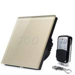 1/2/3 Gang 1 Way Touch Switch LED Light Switch Touch Screen Switch Wall Recessed