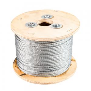 China Stainless Steel 1x7/1x19 Hot Dip Galvanized Steel Wire for Transmission Line Fitting on sale