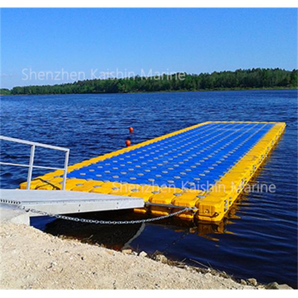 Custom Color HDPE Floating Platform with Easy Assembly and Lightweight Design for Modular Floating Dock