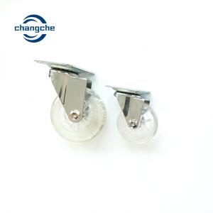 Quality Custom Flat Plate Chair 6x2 Caster Wheel Without Brake for sale