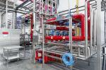 Semi-auto Separated CIP Systems With with Capacity of 3000L/H*3 for Dairy &