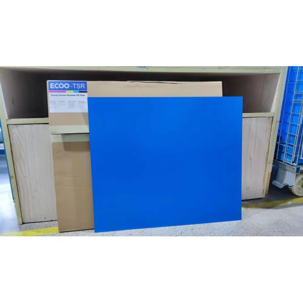 0.80 - 1.20 M/Min Positive Writing Thermal CTP Printing Plates Double Layers