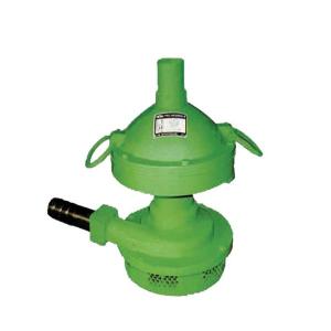 Pneumatic submersible pumps