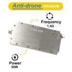 Anti-Drone Operations 1.4Ghz 50W RF Power Amplifier Module with RS485 Communicat