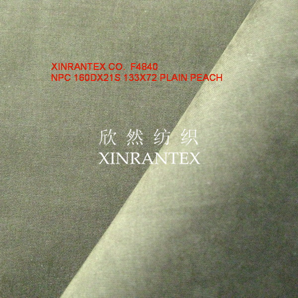 F4840 full dull N/C twill 2/1 70DX32S for leisurewear