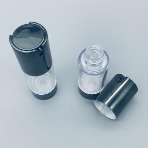 Black Transparent Acrylic Airless Bottle Airless Cosmetics