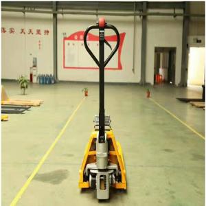 Quality 160mm Fork Width Electric Pallet Truck DC Power Motor 24v Voltage 1500kg Load Capacity for sale