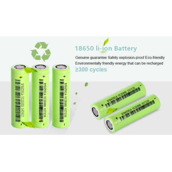 NCM B18650CA Li Ion Cylindrical Rechargeable Battery 3.6V 2250mAh For Toy Car