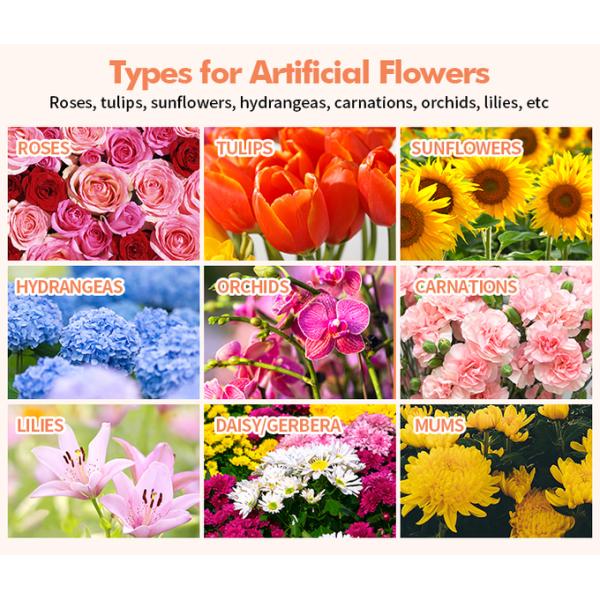 Bridal Simulation Artificial Flower Garland Diy Fake Flower Crown 18cm