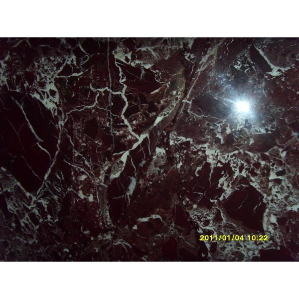 Rosso Levanto Marble Stone Slab Big Tile Generous Style For Flooring