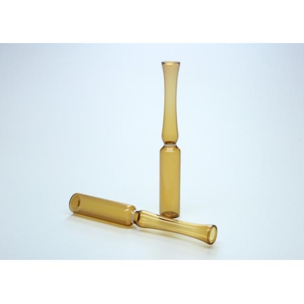 Pharmaceutical 2 Ml Ampoule , Empty Ampoules ISO Standard For Injection Medicine