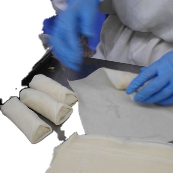 Chinese Food Frozen Spring Roll Wrapper with 24 Months Shelf Life in Frozen Storage