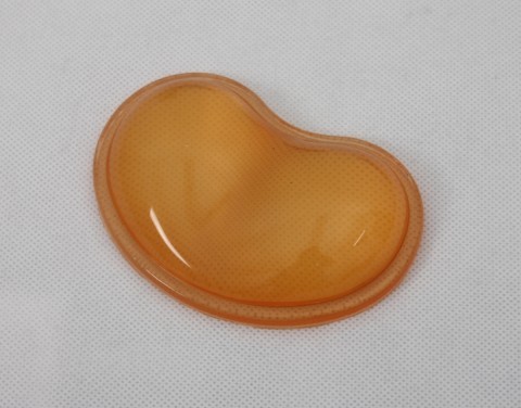 Heart Shaped Gel Ergonomic Mouse Pads Wrist Rests PU Basic Material