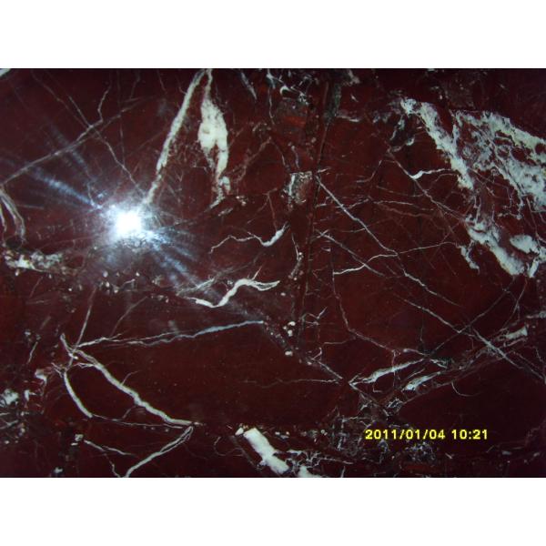 Rosso Levanto Marble Stone Slab Big Tile Generous Style For Flooring