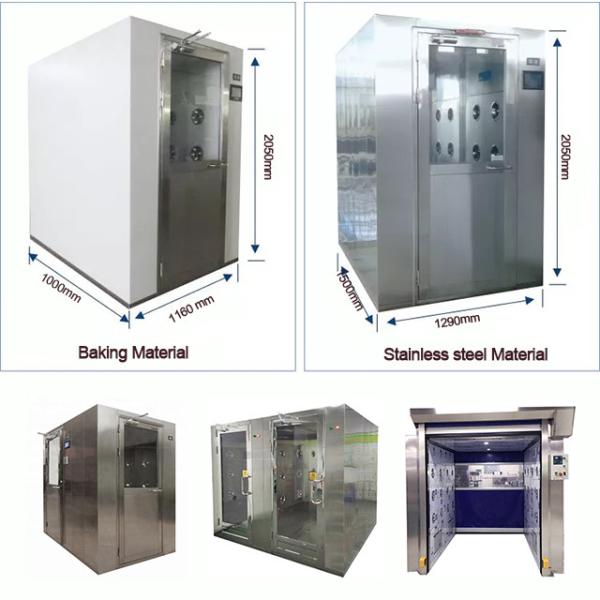 Air Shower With Sole Cleaning Machine For Hospital Can Extend Filter Life