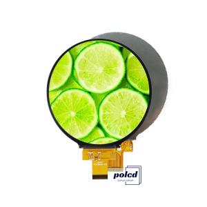 China Polcd 4'' LCD Module 720*720 ST7703 IPS 300 Brightness MIPI Circle 4 inch Round TFT Display Panel on sale