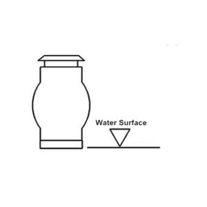 Champagne Foam Water Fountain Nozzles SS304 Water Fountain Spray Heads