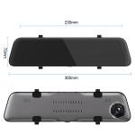 12 Inch 1440P 64G Card 2K Dash Camera Loop Recording Motion Detection