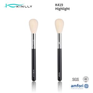 Quality Wooden Handle Goat Hair 1pcs Blush Makeup Brushes for sale